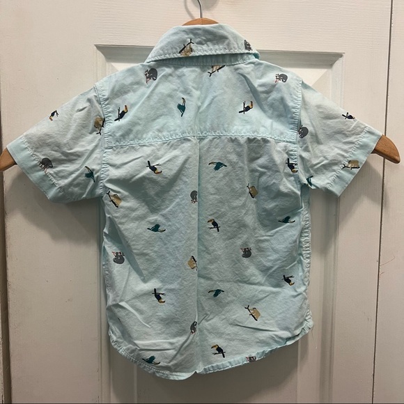 carters short sleeve shirt for baby boy size 12 months - Picture 5 of 6